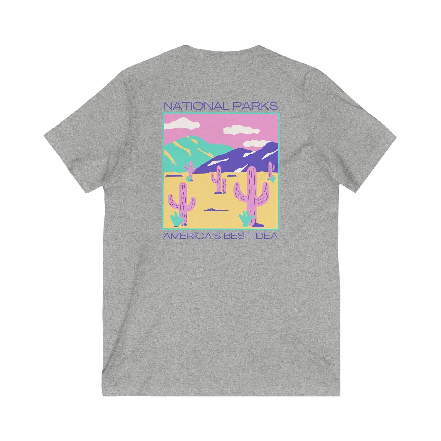 National Parks Best Idea V-Neck T-Shirt - Forever Wild Co.