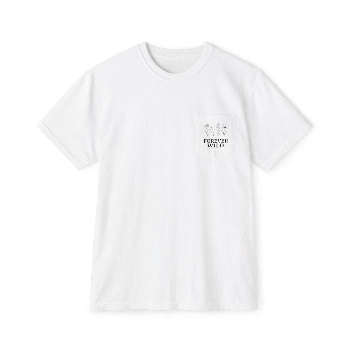 Forever Wild Wildflower Pocket Tee - Forever Wild Co.