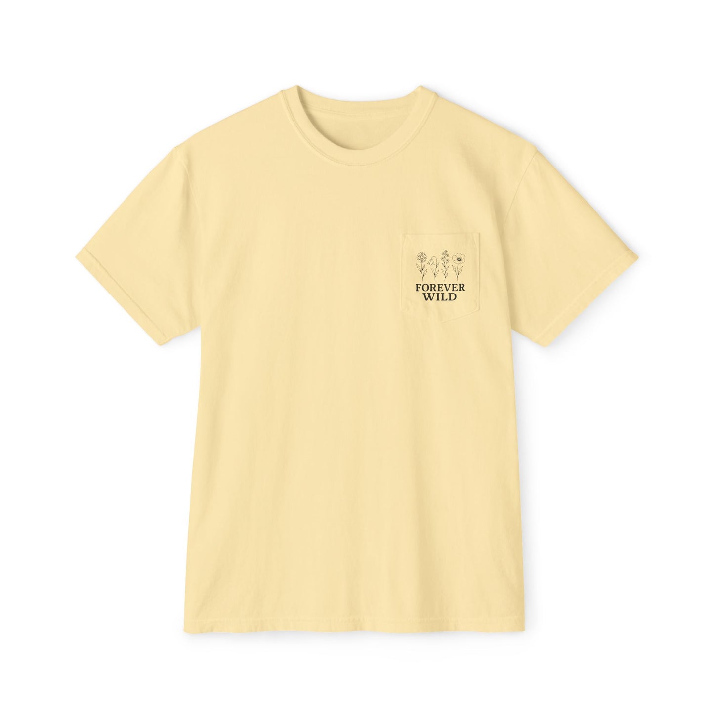 Forever Wild Wildflower Pocket Tee - Forever Wild Co.