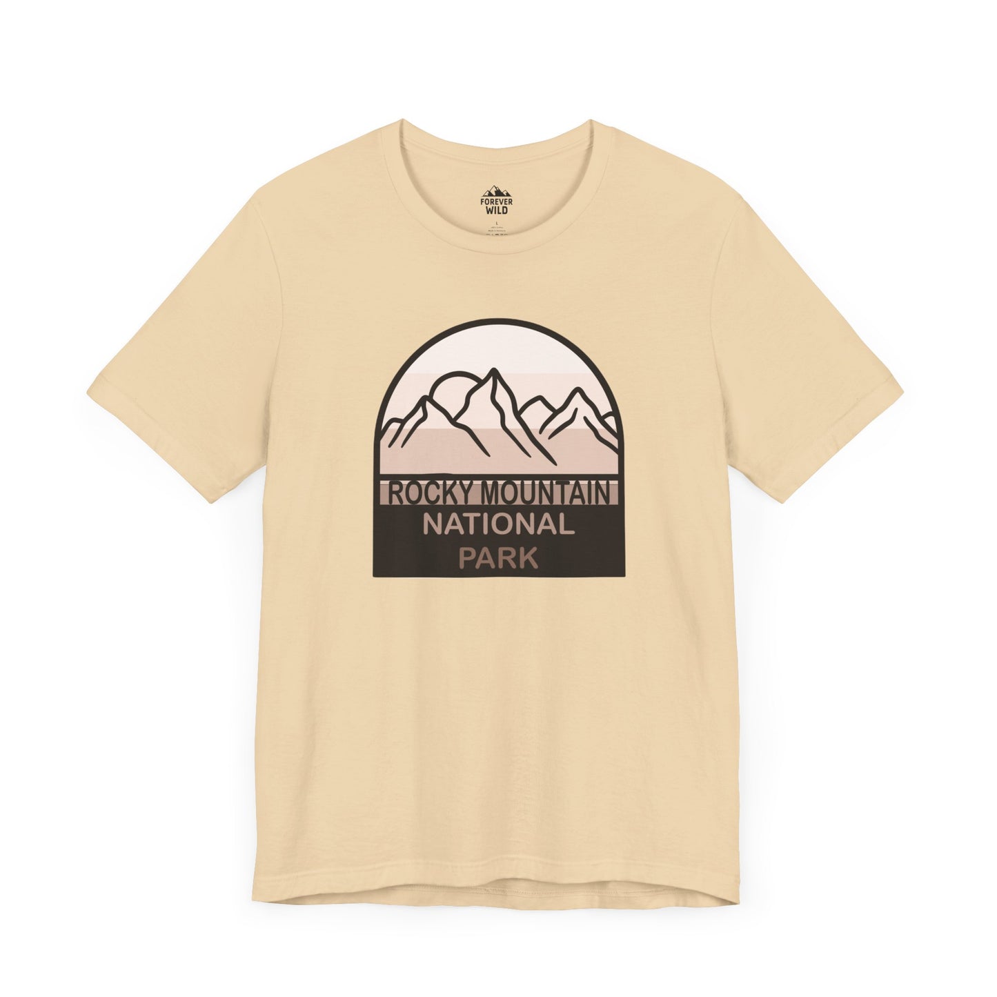 Top 10 National Parks Colorful T-Shirt