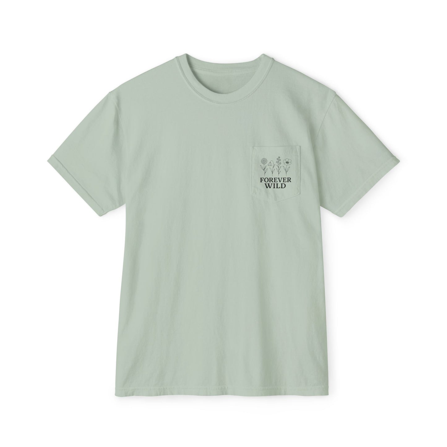 Forever Wild Wildflower Pocket Tee - Forever Wild Co.