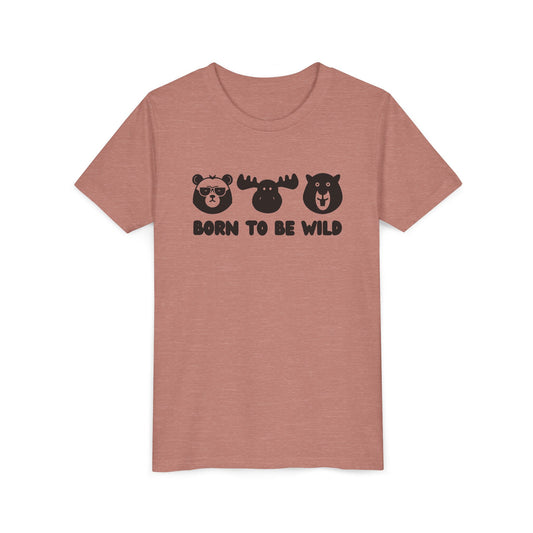 Born to Be Wild Youth T-Shirt - Forever Wild Co.