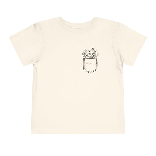 Little Wildflower Toddler Short Sleeve Tee - Forever Wild Co.