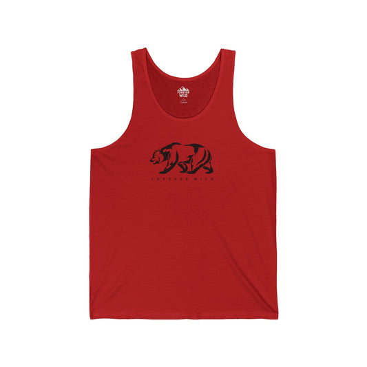 Forever Wild Black Bear Tank Top - Forever Wild Co.