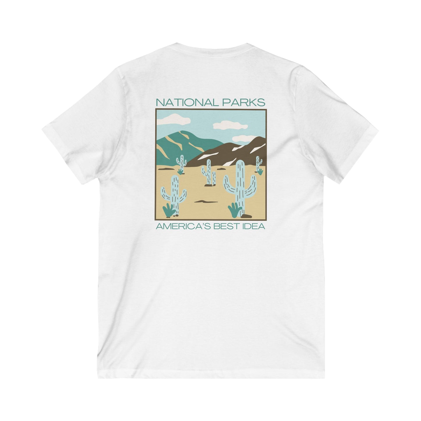 National Parks Best Idea V-Neck T-Shirt - Forever Wild Co.