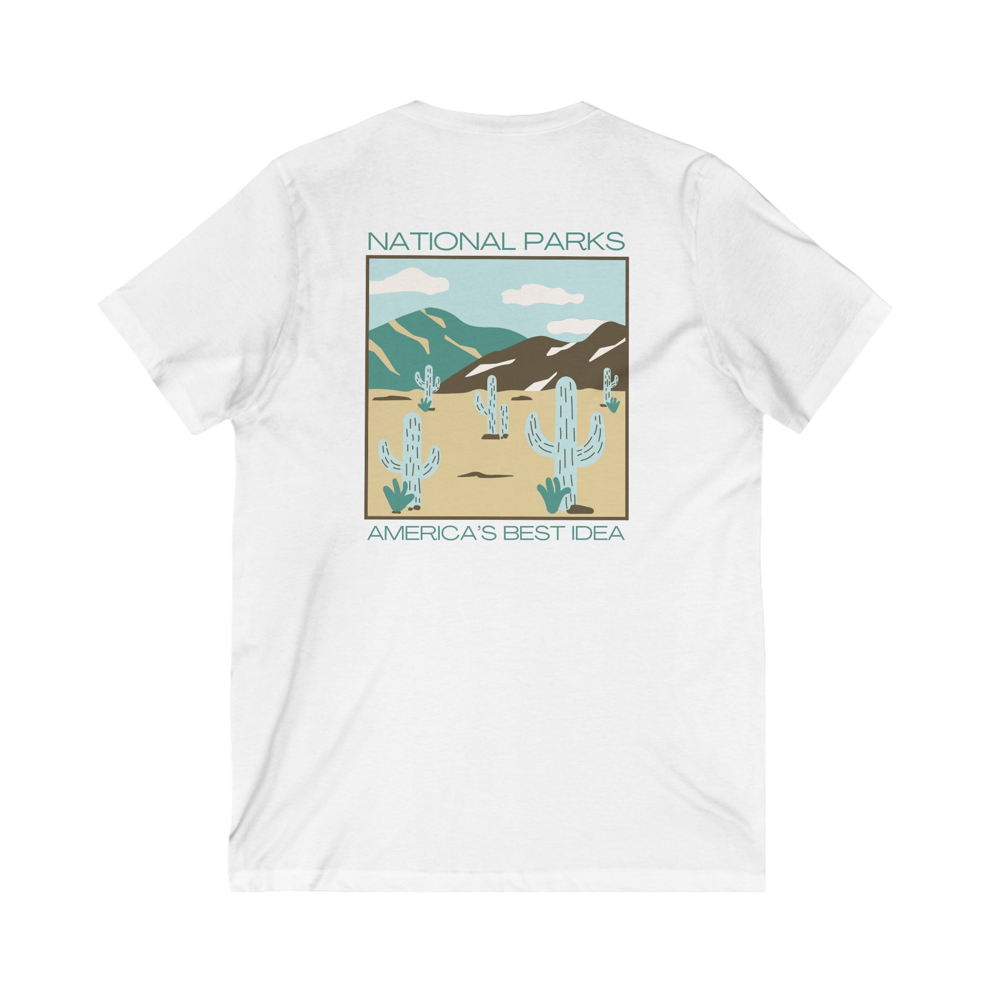 National Parks Best Idea V-Neck T-Shirt - Forever Wild Co.